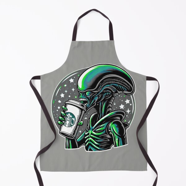Item preview, Alien, Coffee, coffee, coffee pop art designed and sold by The Monkey Desings LLC.