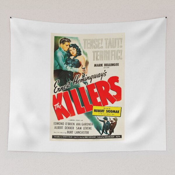 Item preview, Theatrical Release Poster For The 1946 Film The Killers designed and sold by KubalaLeap.