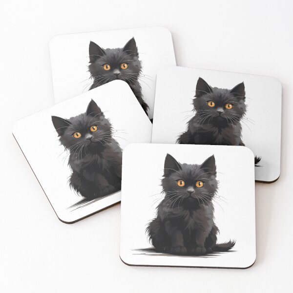 Item preview, Halloween inspired cute realistic black cat design  designed and sold by Margival.