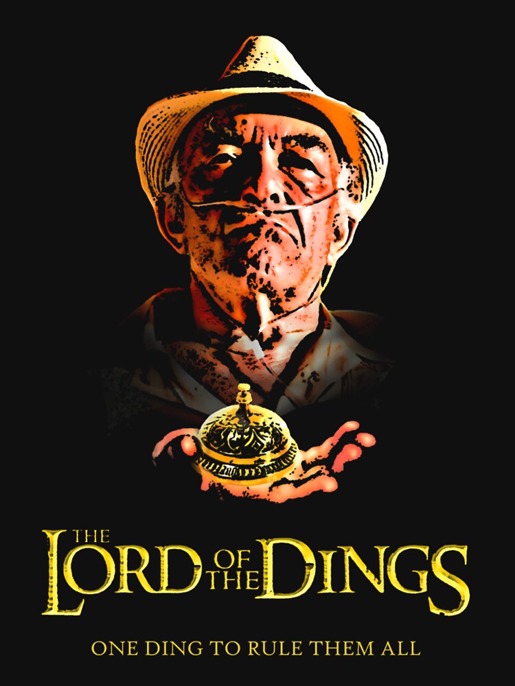 Thumbnail 7 of 7, Essential T-Shirt, Lord Of The Dings designed and sold by KubalaLeap.