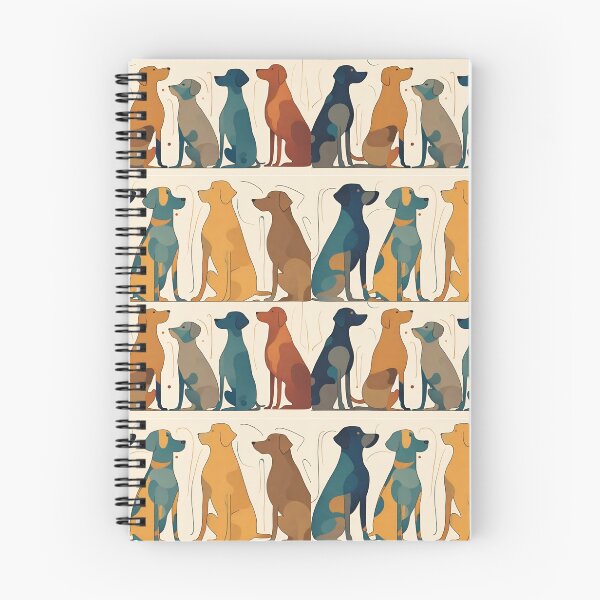 Item preview, Dogs in rows seamless pattern designed and sold by VickyJo111.