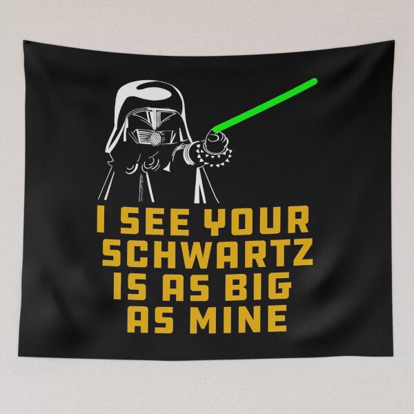 Item preview, Dark Helmet I See Your Schwartz Is As Big As Mine designed and sold by KubalaLeap.