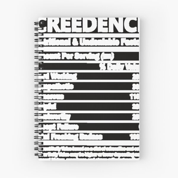 Item preview, Creedence Name Creedence Nutritional designed and sold by DAVIDGAMPO.