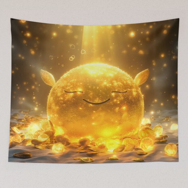 Item preview, Golden Bliss: The Smiling Nugget designed and sold by unimuse.