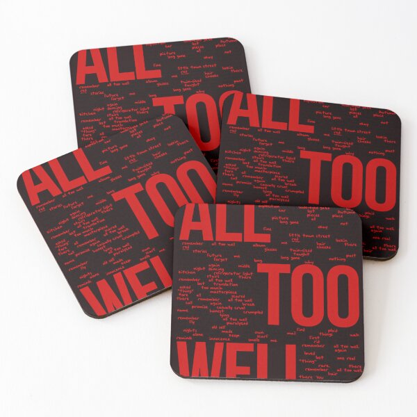 Item preview, All Too Well (all lyrics) in White designed and sold by BradamDionne.