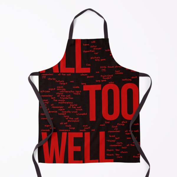 Item preview, All Too Well (all lyrics) in White designed and sold by BradamDionne.