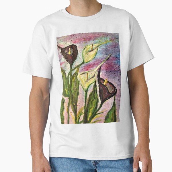 Item preview, beautiful lilly calla tree abstract tree leaves wedding flowers painting romantic painting by mysticladyart fine art nature love beauty designed and sold by mysticladyart.