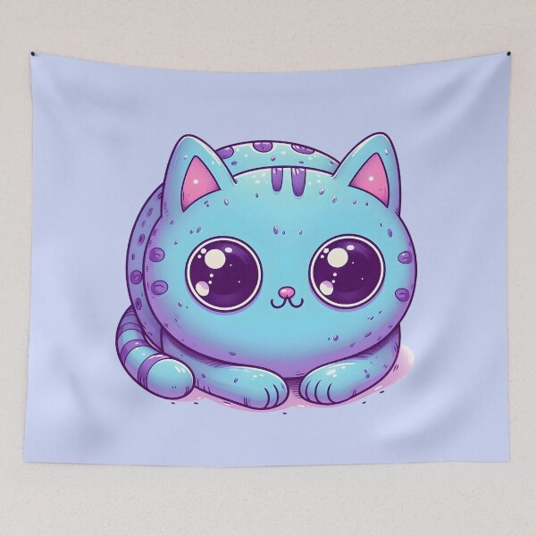 Item preview, Blueberry cat designed and sold by Anna Halasek.