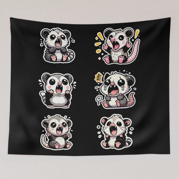 Item preview, Screaming Possums designed and sold by Echonn.