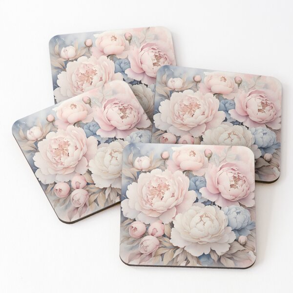 Artikelvorschau, Shabby Chic Pastellrosen entworfen und verkauft von SloganExpress.