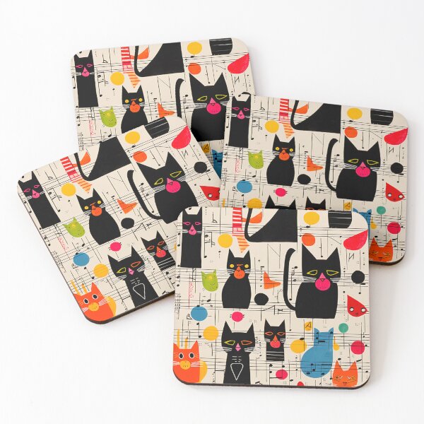 Item preview, Cat symphony designed and sold by haroulita.