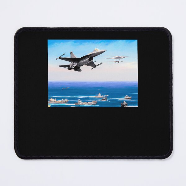 Item preview, Jet Fighter Performing Fleet Escort designed and sold by Erwinlamone.