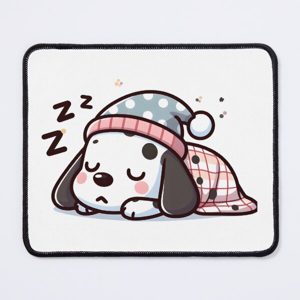 Item preview, Kawaii Dalmatian With Nightcap designed and sold by CanvasCutie.