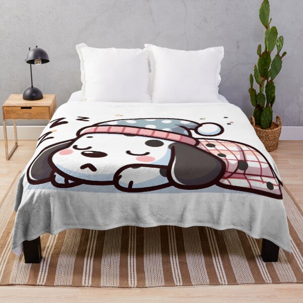 Item preview, Kawaii Dalmatian With Nightcap designed and sold by CanvasCutie.