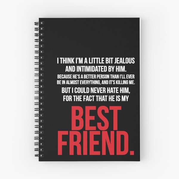 Item preview, I'm jealous but I don't hate my male best friend (white text) designed and sold by March90.