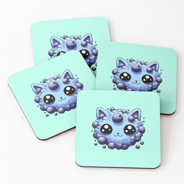 Item preview, Blueberry cat designed and sold by Anna Halasek.