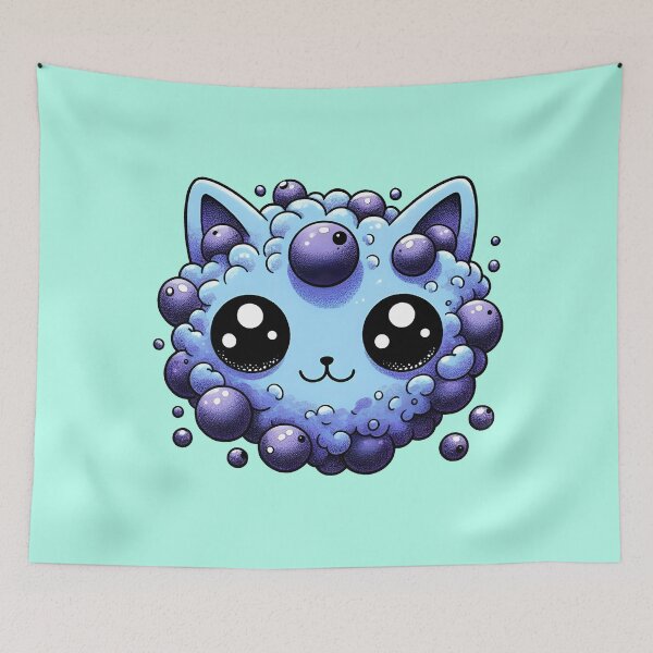 Item preview, Blueberry cat designed and sold by Anna Halasek.