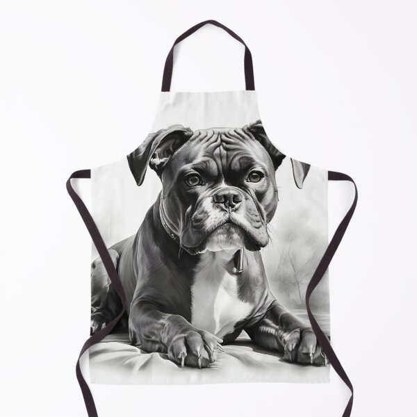 Item preview, Boxer pencil drawing designed and sold by Pencil-Art.