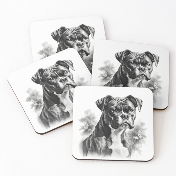 Item preview, Boxer pencil drawing designed and sold by Pencil-Art.