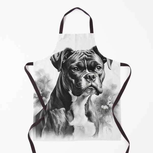 Item preview, Boxer pencil drawing designed and sold by Pencil-Art.