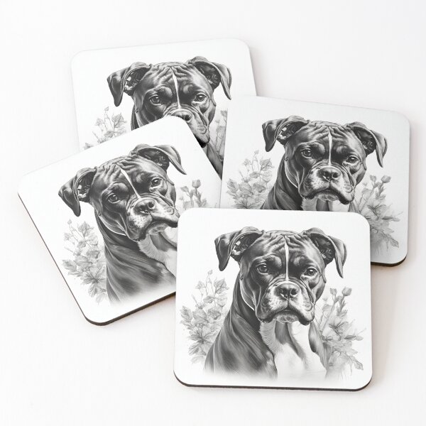Item preview, Boxer pencil drawing designed and sold by Pencil-Art.