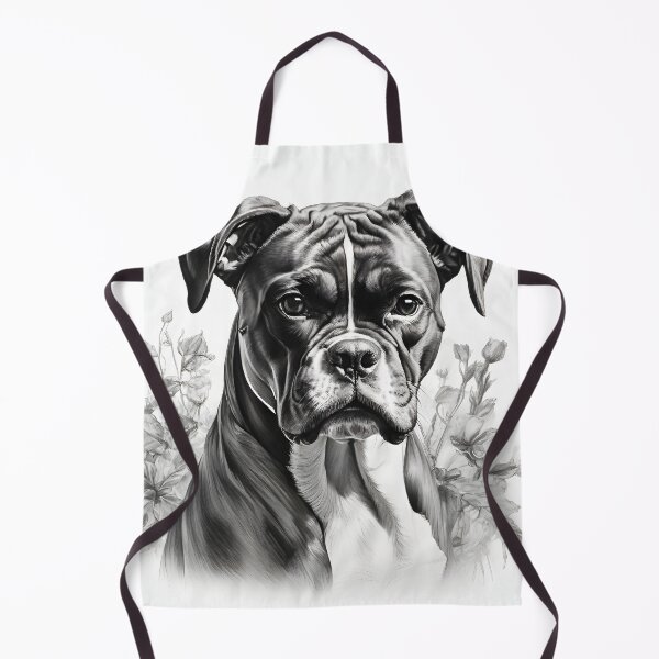 Item preview, Boxer pencil drawing designed and sold by Pencil-Art.