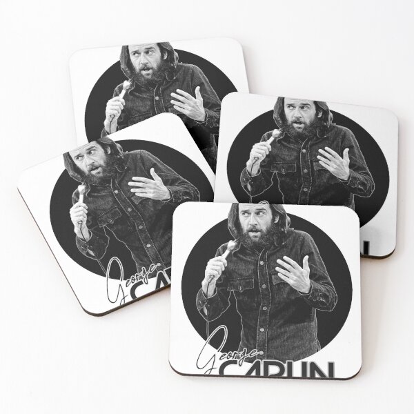 Item preview, George Carlin Dark  designed and sold by chantalleberit.