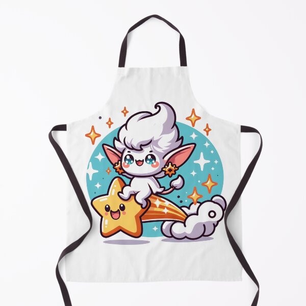 Item preview, Kawaii Dynamic Imp With Sparkly Earrings designed and sold by CanvasCutie.