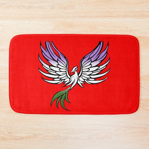 Item preview, Majestic Genderqueer Pride Flag Phoenix, Genderqueer Pride Design designed and sold by Travelslightly.