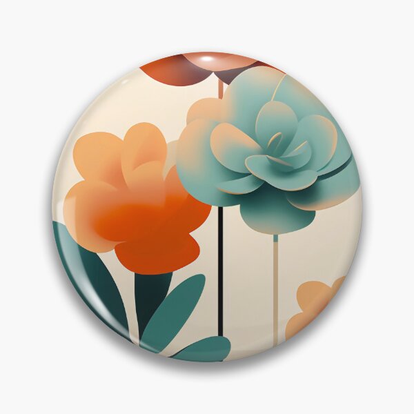 Item preview, modern cactus flowers designed and sold by haroulita.