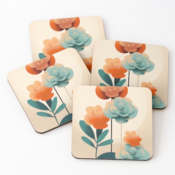 Item preview, modern cactus flowers designed and sold by haroulita.