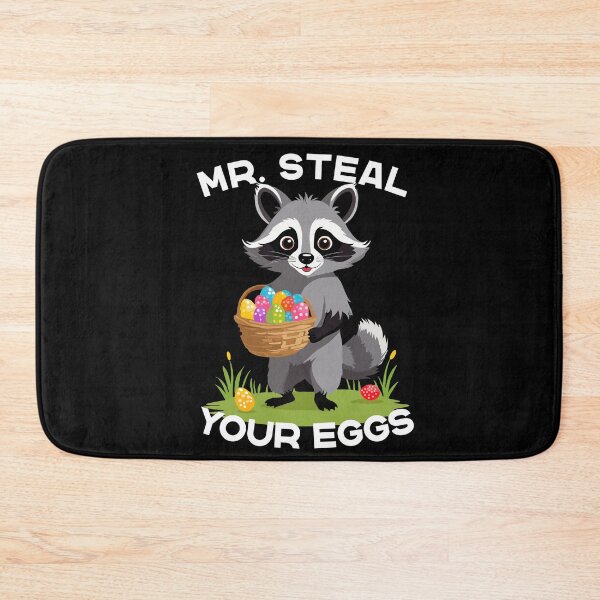 Item preview, Funny raccoon costume cute Easter eggs designed and sold by LuminOrb.