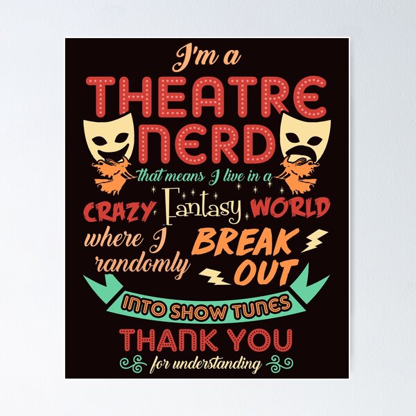 Item preview, Theatre Nerd Funny Definition designed and sold by KsuAnn.