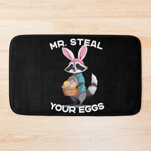 Item preview, Funny raccoon costume cute Easter eggs designed and sold by LuminOrb.