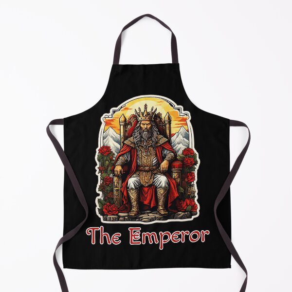 Item preview, Major Arcana The Emperor on a Throne at Sunset Tarot Card designed and sold by Pixel Waite.