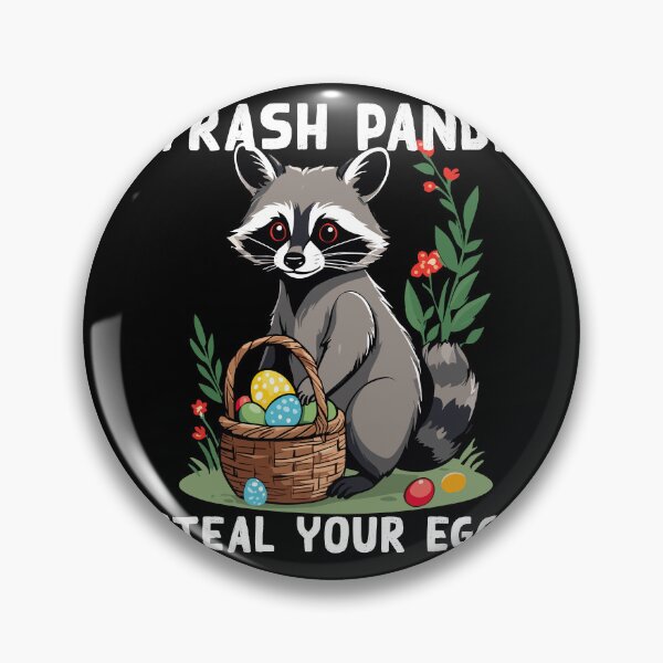 Item preview, Funny raccoon saying Easter bunny design designed and sold by LuminOrb.