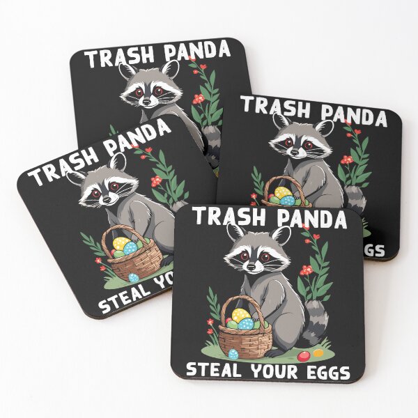 Item preview, Funny raccoon saying Easter bunny design designed and sold by LuminOrb.