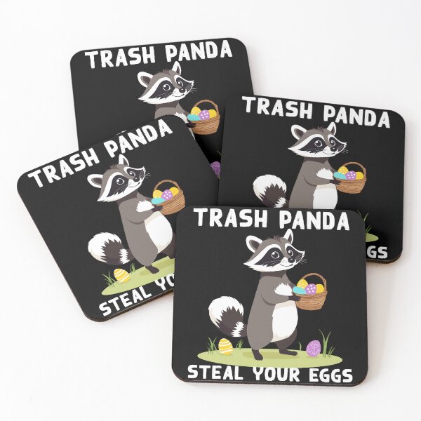 Item preview, Funny raccoon saying raccoons Easter bunnies designed and sold by LuminOrb.