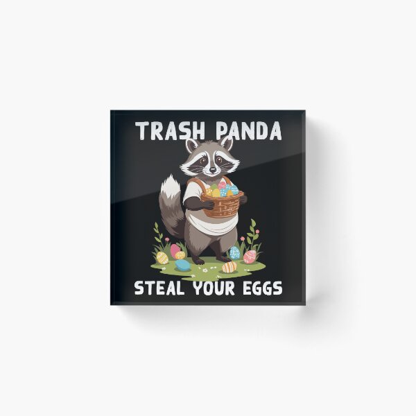 Item preview, Funny raccoon saying. Cute Easter design designed and sold by LuminOrb.