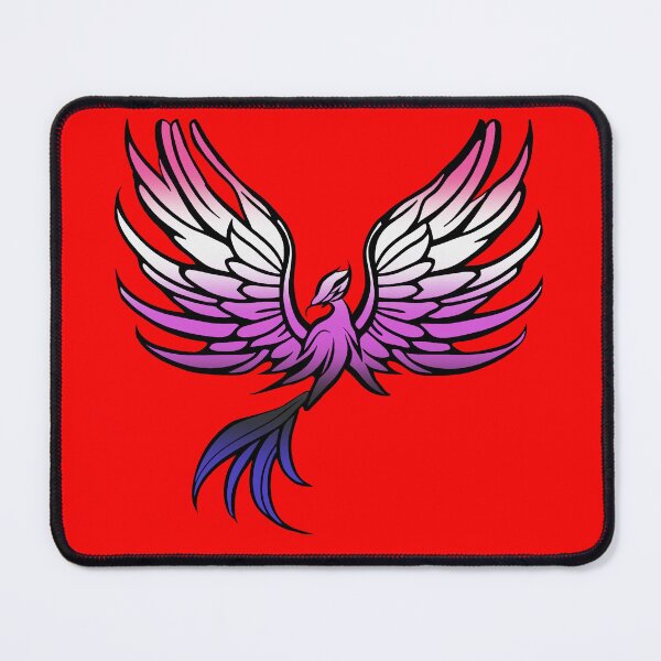 Item preview, Majestic Genderfluid Pride Flag Phoenix, Genderfluid Pride Design designed and sold by Travelslightly.