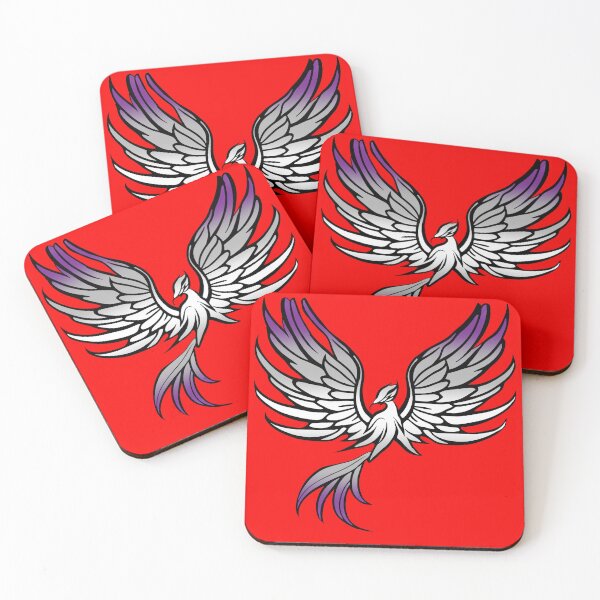 Item preview, Majestic Graysexual Pride Flag Phoenix, Greysexual Pride Design designed and sold by Travelslightly.