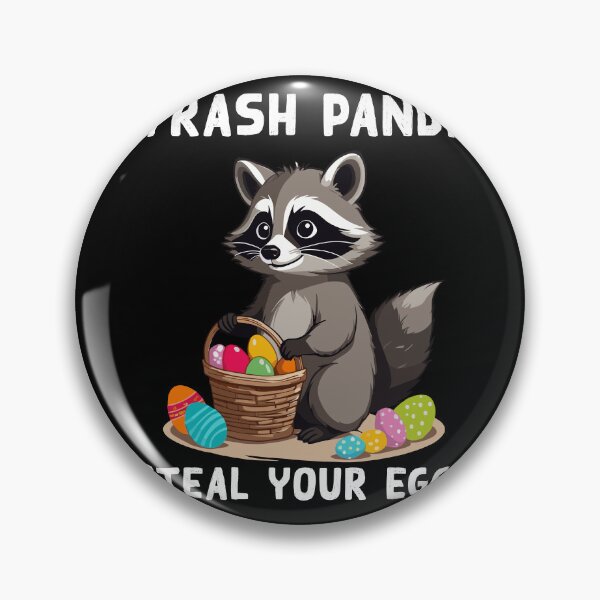 Item preview, Funny raccoon saying raccoons Easter bunnies designed and sold by LuminOrb.