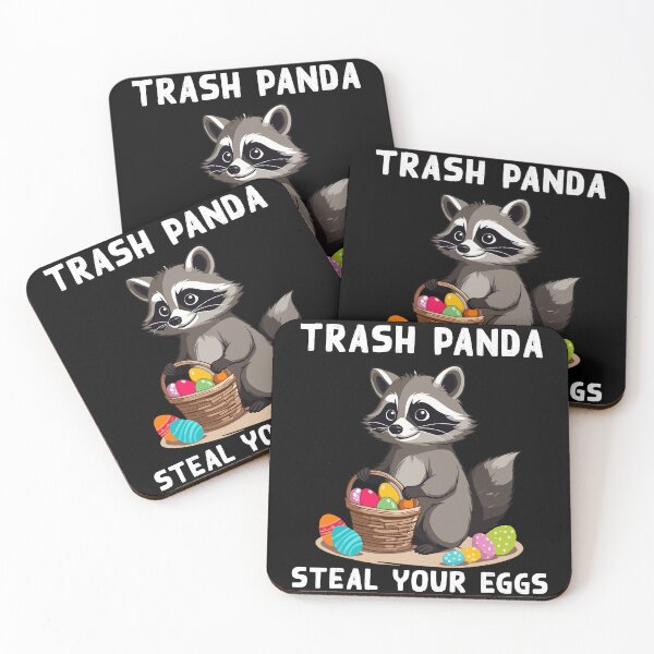 Item preview, Funny raccoon saying raccoons Easter bunnies designed and sold by LuminOrb.