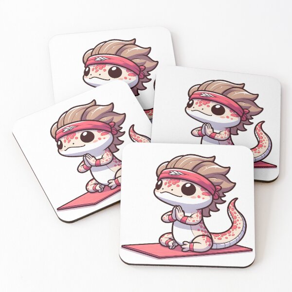 Item preview, Kawaii Tiny Basilisk With A Headband designed and sold by CanvasCutie.