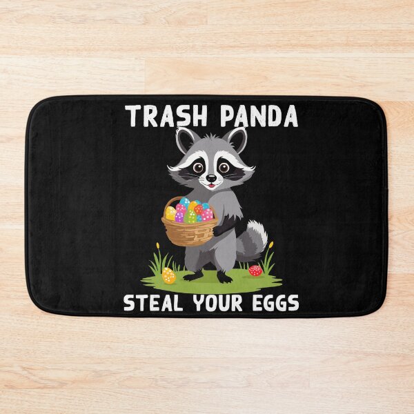 Item preview, Funny Raccoon Easter Bunny Cute Easter Eggs designed and sold by LuminOrb.