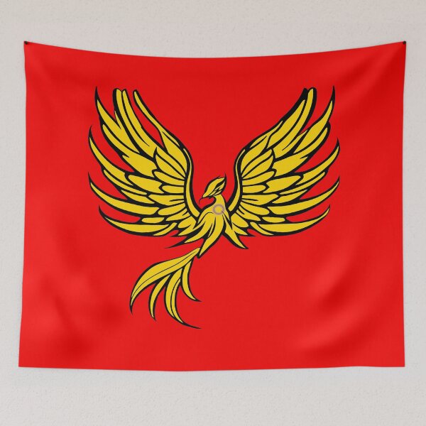 Item preview, Majestic Intersex Pride Flag Phoenix, Intersex Pride Design designed and sold by Travelslightly.