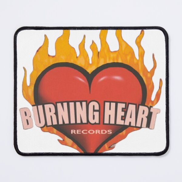 Item preview, burning heart designed and sold by mirrorbubble.