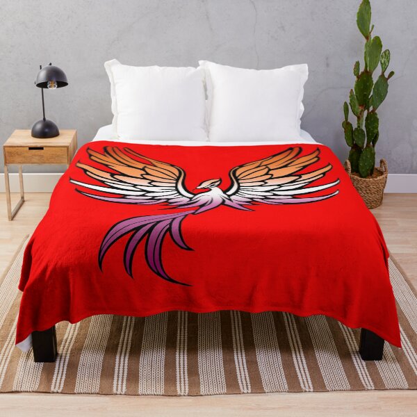 Item preview, Majestic Lesbian Pride Flag Phoenix, Lesbian Pride Design designed and sold by Travelslightly.