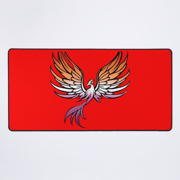 Item preview, Majestic Lesbian Pride Flag Phoenix, Lesbian Pride Design designed and sold by Travelslightly.