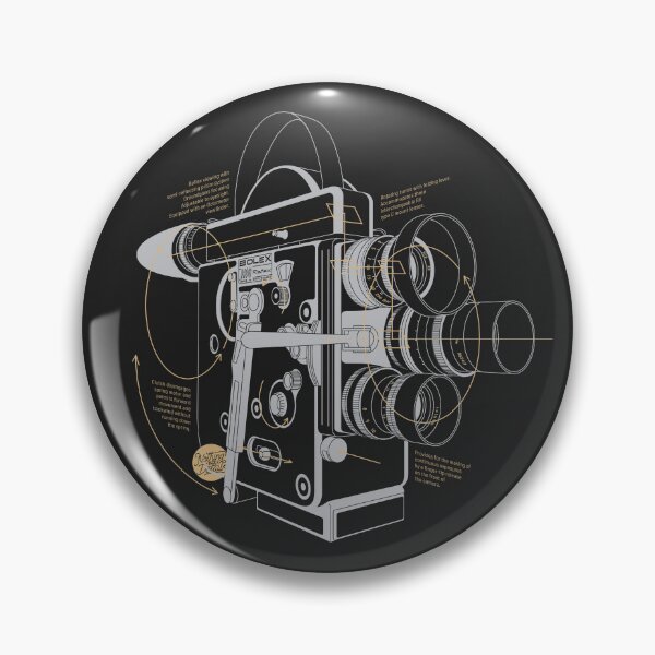 Item preview, Bolex Reflex H16 Antique Film Camera Triple Lenses Dark designed and sold by magentadayo.